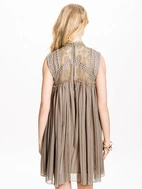 Printed Penny Georgette Babylon Dress